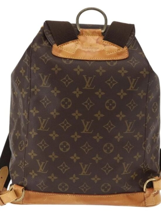 LOUIS VUITTON Monogram Montsouris GM Backpack M51135 LV Auth 158758 main image 4